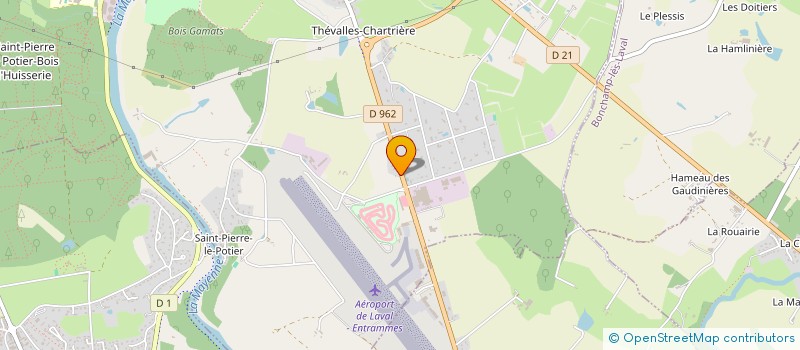 localisation de l'entreprise AMICALE DES PILOTES LAVALLOIS à LAVAL