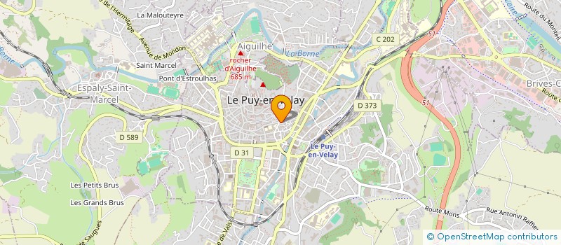 localisation de l'entreprise AMICALE DES POLICES MUNICIPALES DU VELAY à LE PUY-EN-VELAY
