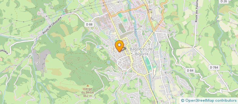 localisation de l'entreprise AMICALE DES POLICIERS BAGNERAIS à BAGNERES-DE-BIGORRE