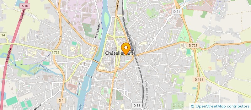 localisation de l'entreprise AMICALE DES POLICIERS CHATELLERAUDAIS à CHATELLERAULT