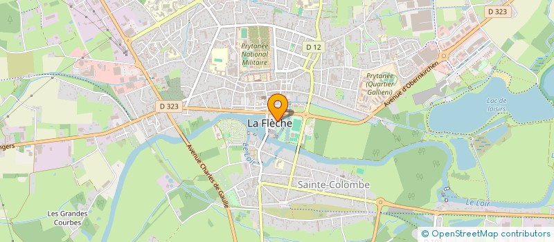 localisation de l'entreprise AMICALE DES POLICIERS FLECHOIS à LA FLECHE