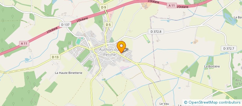 localisation de l'entreprise AMICALE DES POMPIERS DE LA BAZOCHE GOUET à LA BAZOCHE-GOUET