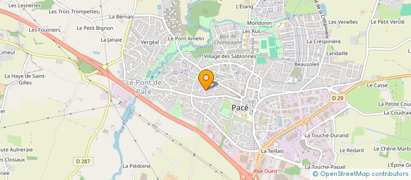 localisation de l'entreprise AMICALE DES POMPIERS RETRAITES DE PACE à PACE
