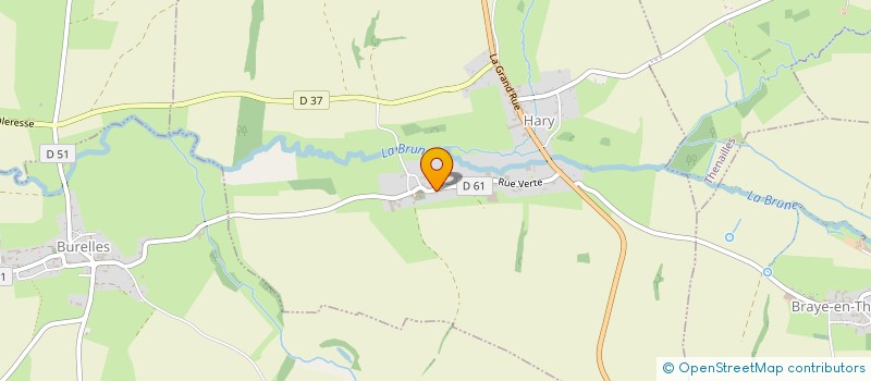 localisation de l'entreprise AMICALE DES PORTE-DRAPEAU DE L'AISNE SECTEUR DE VERVINS  HARY