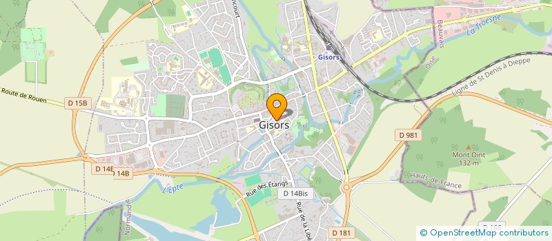 localisation de l'entreprise AMICALE DES POSTIERS DES TEMPLIERS à GISORS