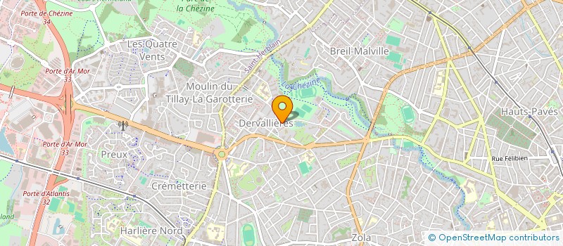 localisation de l'entreprise AMICALE DES PRERETRAITES ET RETRAITES DE NANTES  NANTES