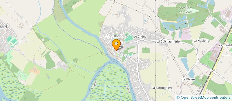 localisation de l'entreprise AMICALE DES PROPRIETAIRES ET CHASSEURS D ECOUFLANT  ECOUFLANT