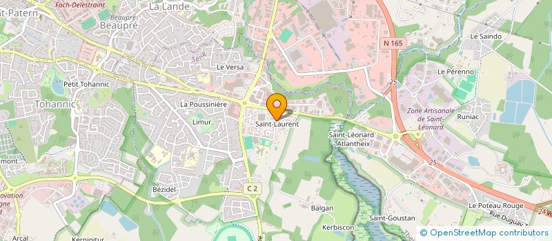 localisation de l'entreprise AMICALE DES QUARTIERS DE SAINT LAURENT à SENE