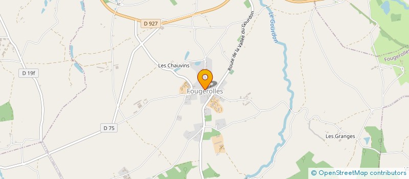localisation de l'entreprise AMICALE DES RANDONNEURS DE SARZAY à SARZAY