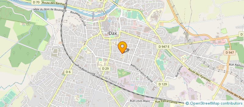 localisation de l'entreprise AMICALE DES RESIDANTS LE CAMELIA à DAX