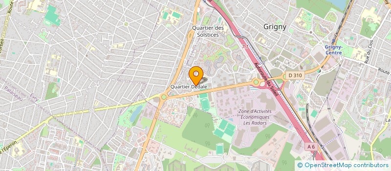 localisation de l'entreprise AMICALE DES RESIDENCES SIDNEY BECHET ET MONTLHERY à GRIGNY