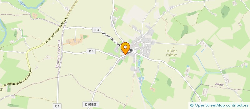 localisation de l'entreprise AMICALE DES RESIDENTS ET DU PERSONNEL DE LA MAISON DE RETRAITE DE VALLON-SUR-GEE  LOUE