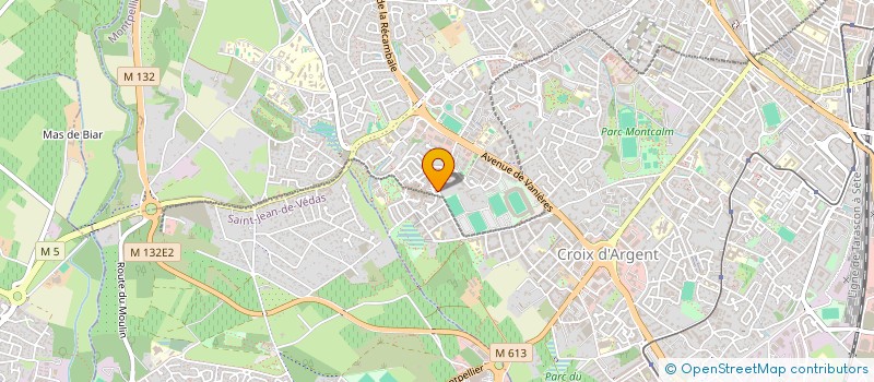 localisation de l'entreprise AMICALE DES RETAITES DE PAUL VALERY à MONTPELLIER