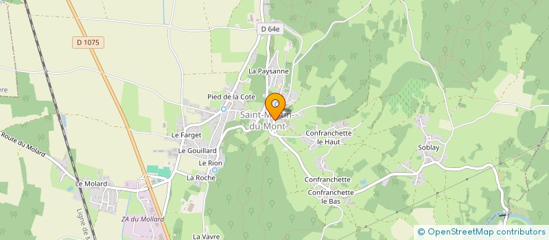 localisation de l'entreprise AMICALE DES RETRAITES à PRIAY