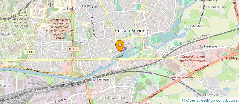 localisation de l'entreprise AMICALE DES RETRAITES à CESSON-SEVIGNE