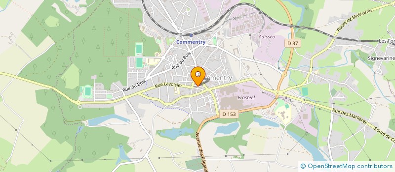 localisation de l'entreprise AMICALE DES RETRAITES DE COMMENTRY à COMMENTRY