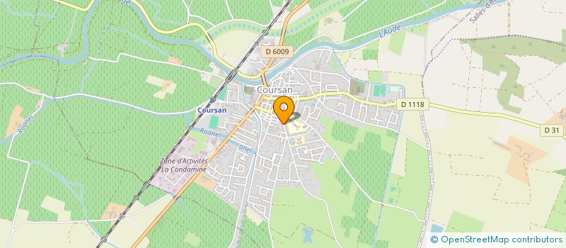 localisation de l'entreprise AMICALE DES RETRAITES DE LA FONCTION PUBLIQUE TERRITORIALE DE COURSAN  COURSAN