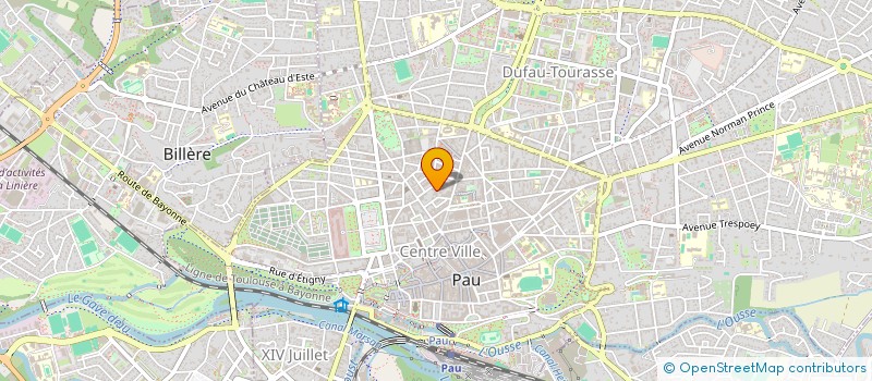 localisation de l'entreprise AMICALE DES RETRAITES DE LA POLICE DE PAU (ARPP) à PAU