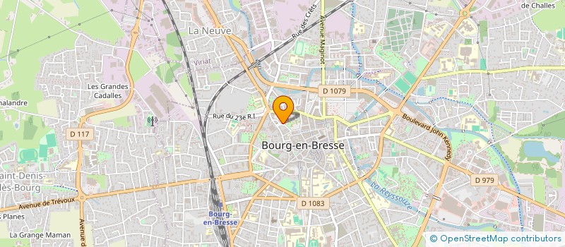 localisation de l'entreprise AMICALE DES RETRAITES DE LA VILLE DE BOURG EN BRESSE à BOURG-EN-BRESSE