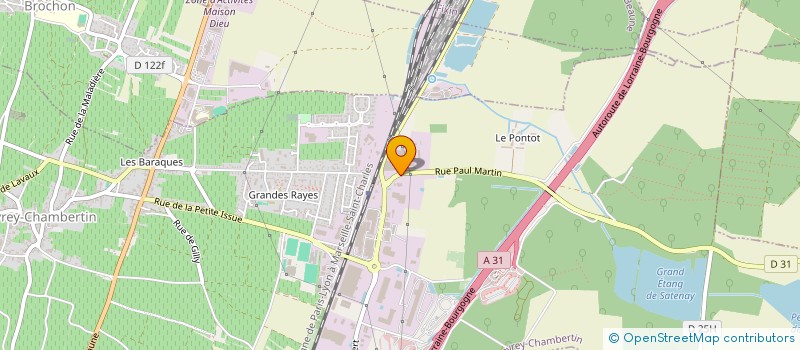 localisation de l'entreprise AMICALE DES RETRAITES DE TYCO ELECTRONICS SIMEL  GEVREY-CHAMBERTIN