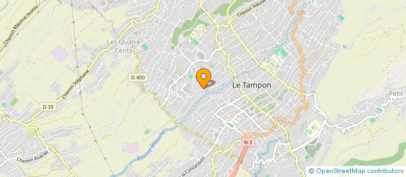 localisation de l'entreprise AMICALE DES RETRAITES DU TAMPON à LE TAMPON