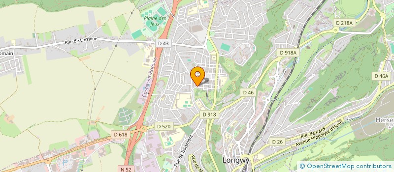 localisation de l'entreprise AMICALE DES RETRAITES ET PERSONNES AGEES DE LONGWY HAUT à LONGWY