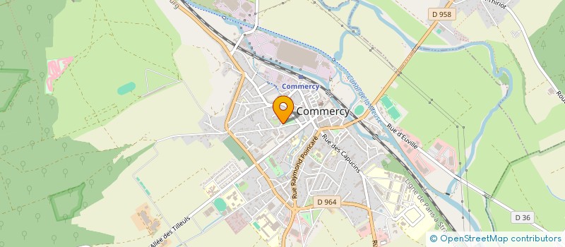 localisation de l'entreprise AMICALE DES RETRAITES ET PRE RETRAITES DE COMMERCY ET DES ENVIRONS  COMMERCY
