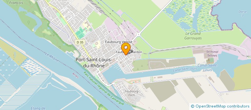 localisation de l'entreprise AMICALE DES RETRAITES ET PRERETRAITES DE PORT SAINT LOUIS DU RHONE à PORT-SAINT-LOUIS-DU-RHONE