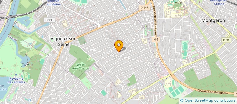 localisation de l'entreprise AMICALE DES RETRAITES GASTON VIAL à VIGNEUX-SUR-SEINE