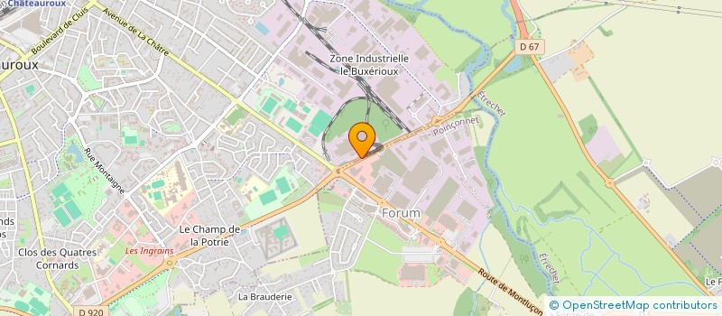 localisation de l'entreprise AMICALE DES RETRAITES INTERNATIONAL COOKWARE CHATEAUROUX à CHATEAUROUX