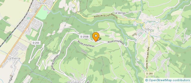 localisation de l'entreprise AMICALE DES RETRAITES UGIMAG-EUROMAG  CRETS EN BELLEDONNE