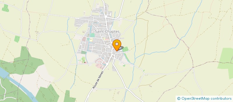 localisation de l'entreprise AMICALE DES ROIS MUSETTE  SAINT-CHAPTES