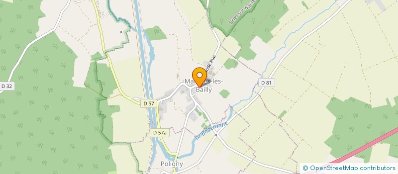 localisation de l'entreprise AMICALE DES SAPEUR-POMPIERS DE MAROLLES-LES-BAILLY  MAROLLES-LES-BAILLY