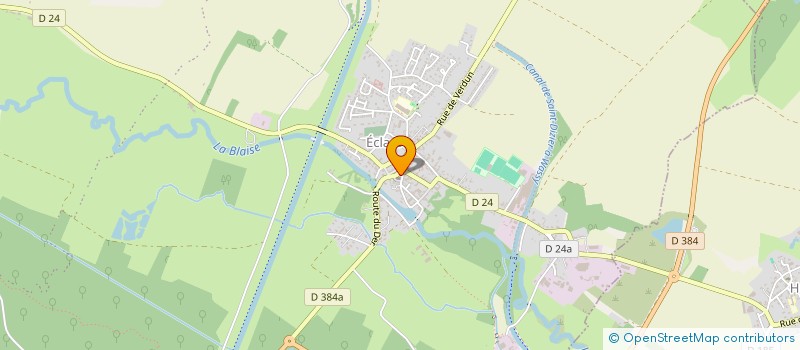 localisation de l'entreprise AMICALE DES SAPEURS POMPIERS à ECLARON-BRAUCOURT-SAINTE-LIVIERE