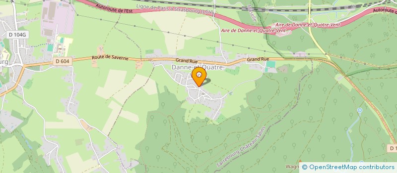 localisation de l'entreprise AMICALE DES SAPEURS POMPIERS  VESCHEIM