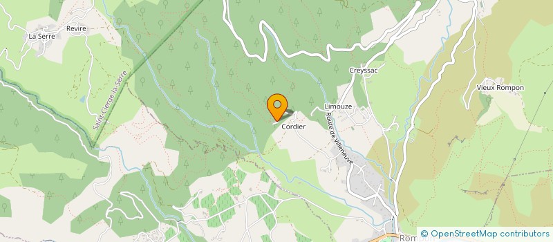 localisation de l'entreprise AMICALE DES SAPEURS POMPIERS à LE POUZIN