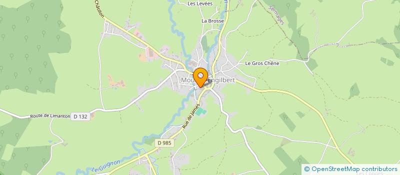 localisation de l'entreprise AMICALE DES SAPEURS POMPIERS à MOULINS-ENGILBERT