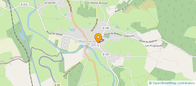localisation de l'entreprise AMICALE DES SAPEURS POMPIERS à AINAY-LE-CHATEAU