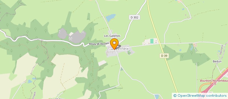 localisation de l'entreprise AMICALE DES SAPEURS POMPIERS  HERISSON