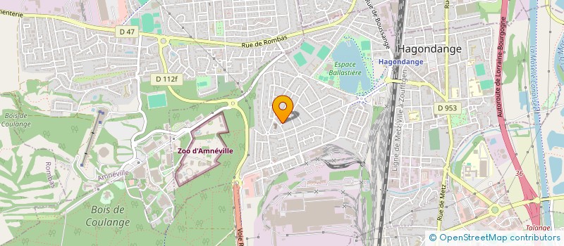 localisation de l'entreprise AMICALE DES SAPEURS POMPIERS  AY-SUR-MOSELLE