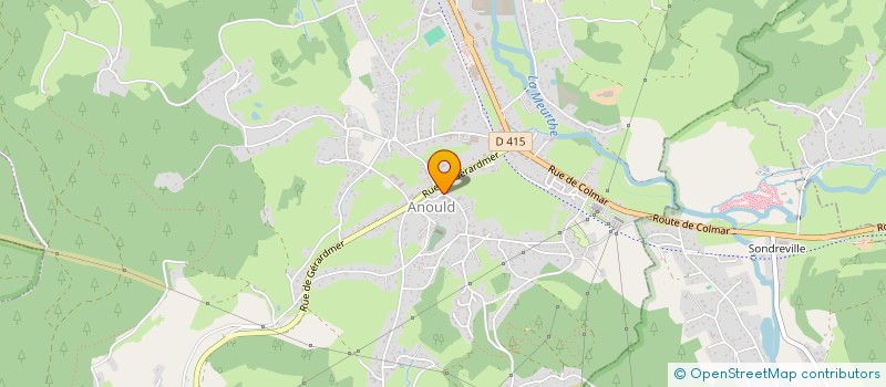 localisation de l'entreprise AMICALE DES SAPEURS POMPIERS  ANOULD