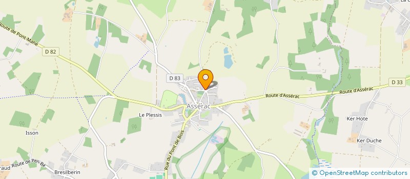 localisation de l'entreprise AMICALE DES SAPEURS POMPIERS  LA CHAPELLE-DES-MARAIS