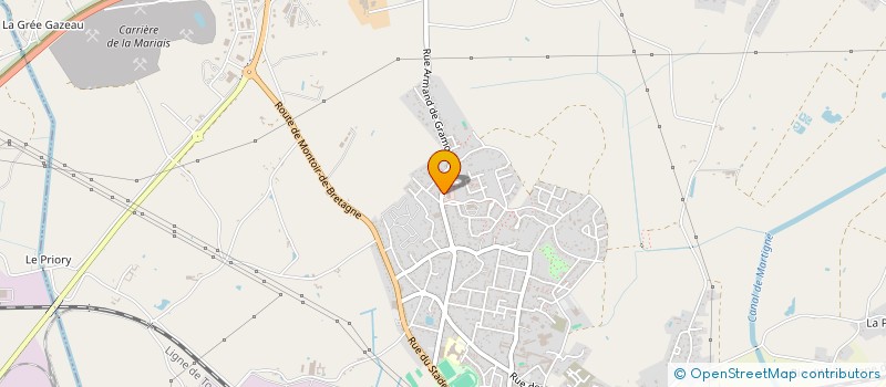 localisation de l'entreprise AMICALE DES SAPEURS POMPIERS  DONGES