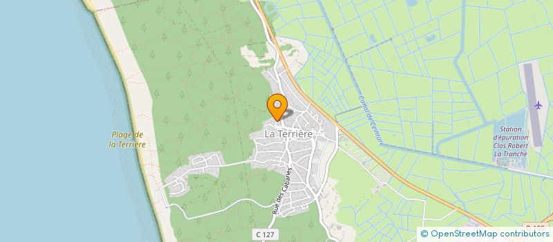 localisation de l'entreprise AMICALE DES SAPEURS POMPIERS  LA TRANCHE-SUR-MER