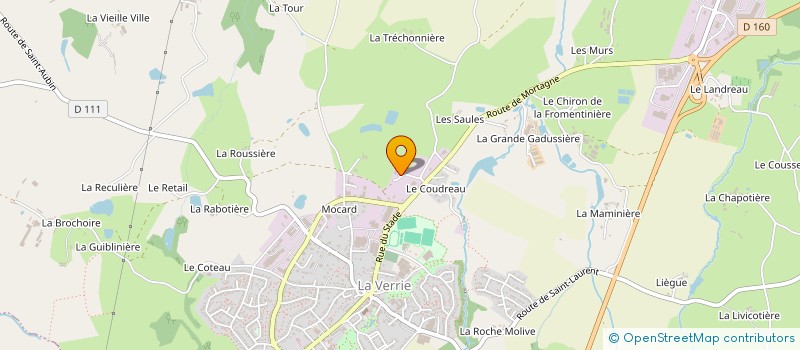 localisation de l'entreprise AMICALE DES SAPEURS-POMPIERS à CHANVERRIE