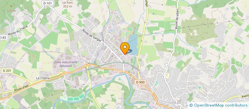 localisation de l'entreprise AMICALE DES SAPEURS POMPIERS D'APT à APT