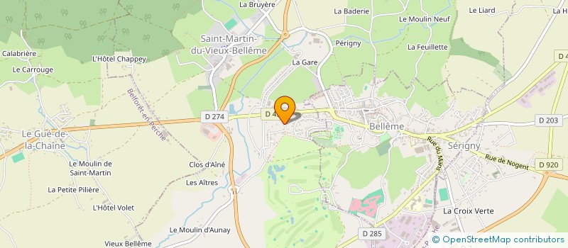 localisation de l'entreprise AMICALE DES SAPEURS POMPIERS D IGE à IGE