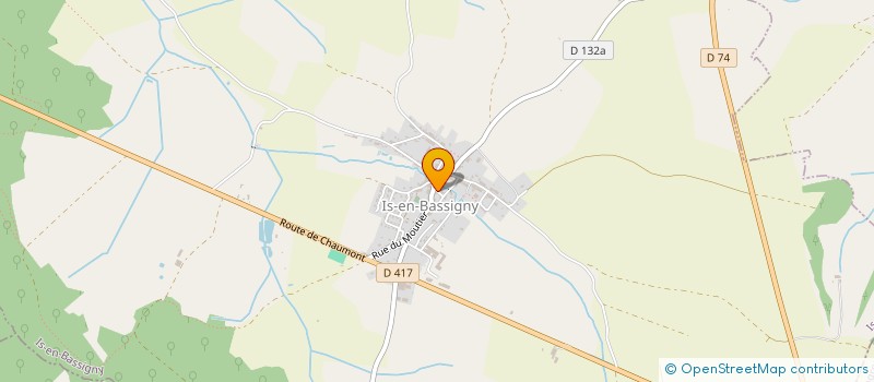 localisation de l'entreprise AMICALE DES SAPEURS POMPIERS D'IS EN BASSIGNY à IS-EN-BASSIGNY