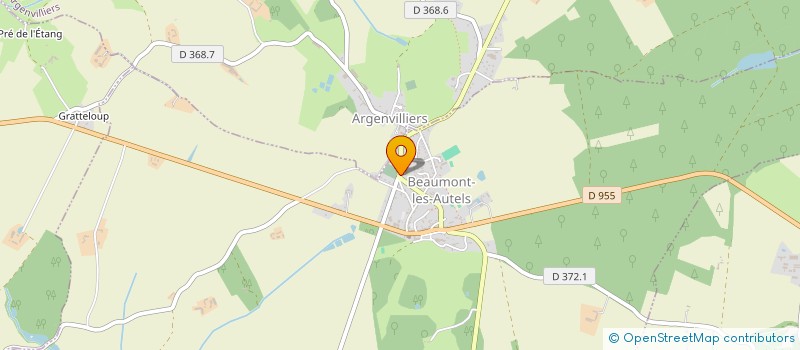 localisation de l'entreprise AMICALE DES SAPEURS POMPIERS DE BEAUMONT LES AUTELS à BEAUMONT-LES-AUTELS