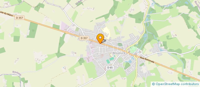 localisation de l'entreprise AMICALE DES SAPEURS-POMPIERS DE BOULOIRE à BOULOIRE
